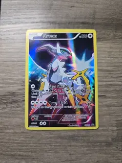 Pokemon Arceus XY116 Black Star Promo Full Art Holo Card 2016 PokemonGenerations - Image 1