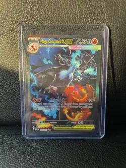 Mega Charizard X EX SIR 125/094 (English) Phantasmal Flames Pokemon TCG MINT - Image 2