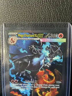 Mega Charizard X EX SIR 125/094 (English) Phantasmal Flames Pokemon TCG MINT - Image 3