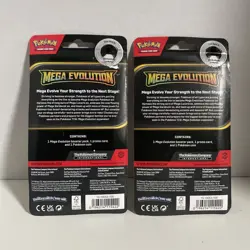 pokemon cards mega evolution Packs- With Promo Card And Coin Rare - Image 2