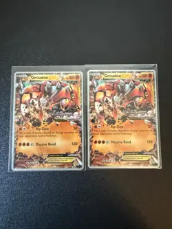 Groudon EX 85/160 XY World Champion - Primal Clash - Pokemon Card Lot 2 - Image 1