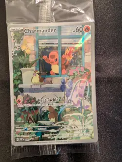 Pokemon TCG Charmander 044 Holo Black Star Promo SEALED and ** FREE SHIPPING ** - Image 1