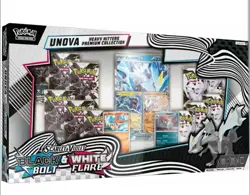 Pokemon Sealed Black Bolt & White Flare Unova Heavy Hitters Premium Collection - Image 1