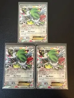 Shaymin EX 2015 Roaring Skies 77/108 Rare Pokemon World Championships Lot 3 - Image 1