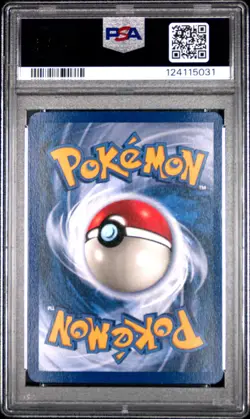 1999 Pokemon Fossil Dragonite Holo 1st Edition PSA 7 #4 - Image 2