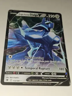 Origin Forme Dialga V 113/189, Pokemon TCG Holo - Image 2