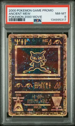 2000 POKEMON GAME MOVIE POKEMON 2000 MOVIE ANCIENT MEW PSA 8 - Image 1