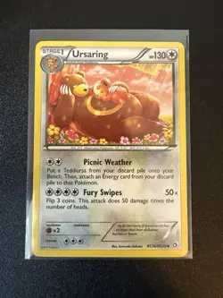 Ursaring RC16/RC25 Legendary Treasures: Radiant Collection Holo Pokemon 2013 - Image 1