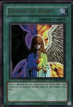 Change of Heart Unl Ed Ultra Rare DB1-EN168 Yu-Gi-Oh! - Image 1