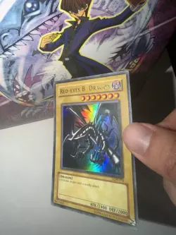 Yu-Gi-Oh Tri-Horned Dragon LOB-000 & Dragon Gaia The Dragon Champion LOB-125 Set - Image 5