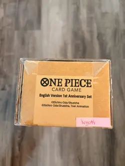 One Piece Card Game 1st Anniversary Set English Version Promo Bundle SEALED - Image 3