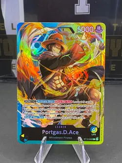 One Piece Card Game The Three Brothers ST13-002 Portgas D Ace English - Image 1