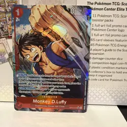 ONE PIECE Monkey D. Luffy (Alt Art) OP14-013 SR The Azure Sea's Seven - Image 3