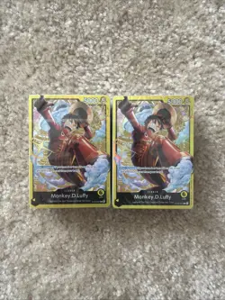 2x One Piece Monkey.D.Luffy Leader ST29-001 Starter Deck English Deck Only - Image 1