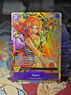 Nami PRB02-012 THE BEST VOL. 2 Alternate Art Parallel One Piece TCG ENGLISH NM - Image 1