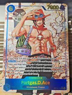 Portgas.D.Ace [Alt Art] OP13-119 SEC Carrying on His Will | One Piece | ENGLISH - Image 1