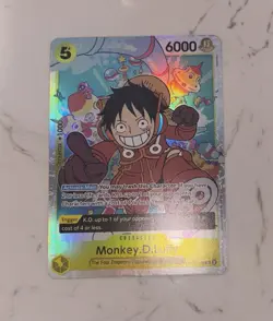 Monkey.D.Luffy (109) OP07-109 500 Years in the Future Foil - Image 4