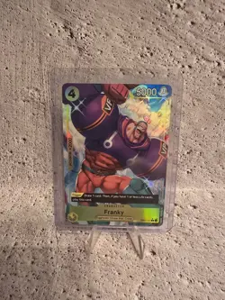 One Piece Tcg Franky Op07-107 Rare Alt Art Eng Nm - Image 1