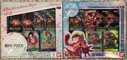One Piece TCG Illustration Box Vol. 1 & 3 sealed New! - Image 1