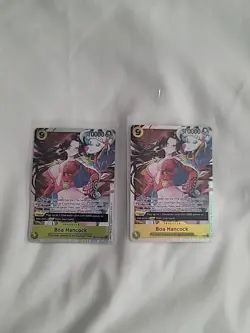 2x Boa Hancock Op14 112 Sr One Piece Trading Card - Image 1