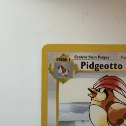 Pokemon Card - Pidgeotto Base Set Unlimited (Shadowless) 22/102 Rare LP/MP - Image 3