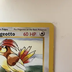 Pokemon Card - Pidgeotto Base Set Unlimited (Shadowless) 22/102 Rare LP/MP - Image 4