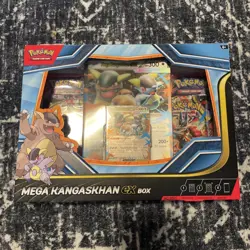 Pokemon TCG: Mega Kangaskhan ex Collection Factory Sealed Card Box - Image 1