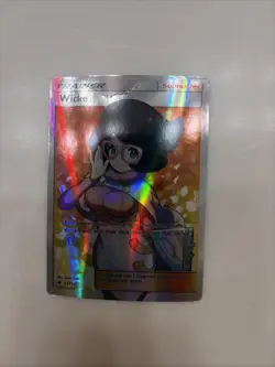 Pokemon Trainer Supporter Wicke Holo Card 147/147 Free Shipping - Image 1