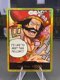 DON!! Card Gol D Roger GOLD DON!! Carrying On His Will Foil - Image 1