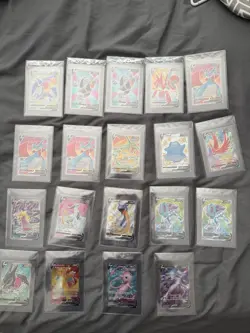Pokemon Full Art V Card Lot NEAR MINT!! - Image 1