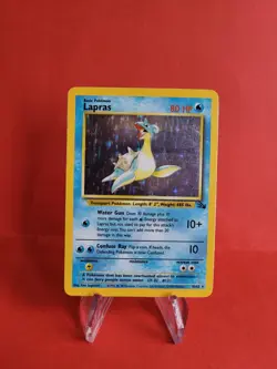 Pokemon Karte/card - Lapras 10/62 Holo - Fossil - Very Good+ - Image 1