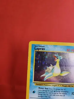 Pokemon Karte/card - Lapras 10/62 Holo - Fossil - Very Good+ - Image 2