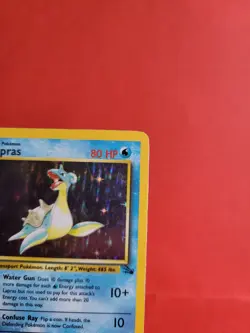 Pokemon Karte/card - Lapras 10/62 Holo - Fossil - Very Good+ - Image 3