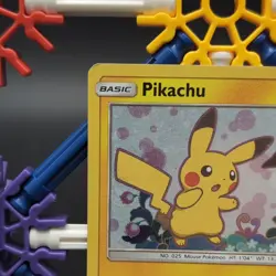 Pikachu SM162 Sun & Moon Black Star Promo Holo Pokemon Card LP - Image 2