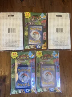 (5) 15 Card Pokemon + Promo Mystery Packs. Charizard ChaseU MJ Holdings 2012. - Image 3
