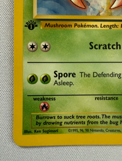 Paras 59/64 Jungle 1st Edition Rare Vintage Pokemon Card - Image 4