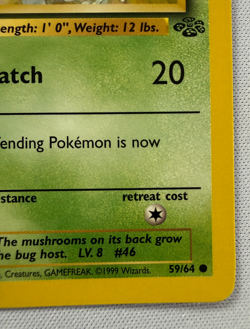 Paras 59/64 Jungle 1st Edition Rare Vintage Pokemon Card - Image 5