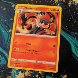 [LOT of 5] Monferno (025/172) Sword Shield - Non-Holo Pokemon Card - NEAR MINT - Image 5