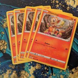 [LOT of 5] Chimchar (024/185) Sword Shield - Non-Holo Pokemon Card - NEAR MINT - Image 1