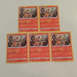 [LOT of 5] Chimchar (024/185) Sword Shield - Non-Holo Pokemon Card - NEAR MINT - Image 3
