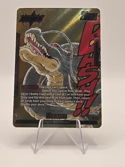 Shenron Leader Alt Art Gold Manga Booster 02 Dragon Ball Fusion World Card Super - Image 1