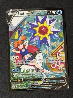 Starmie V TG13/TG30 Astral Radiance Trainer Gallery Ultra Rare Pokemon Card NM - Image 1