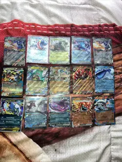 15 EX Pokemon Cards All Near Mint 4 Are Stamped And 1 Is A Promo - Image 1
