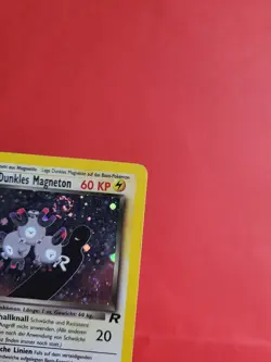 Pokemon Card/Card - Dark Magneton 11/82 Rocket Swirl Holo 1st Edition VG-Exc- - Image 3
