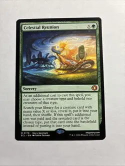 Celestial Reunion - Lorwyn Eclipsed MTG Plus Bonus Card!!! - Image 1