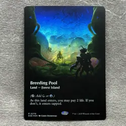 MTG Breeding Pool Borderless Edge of Eternities EOE #278 Foil NM Magic Card - Image 1