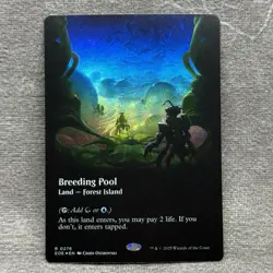 MTG Breeding Pool Borderless Edge of Eternities EOE #278 Foil NM Magic Card - Image 2