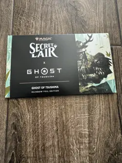 Magic The Gathering Secret Lair x Playstation Ghost of Tsushima FOIL Sealed - Image 2