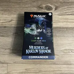 NEW, Sealed - MTG Murders at Karlov Manor - Commander Deck - Deep Clue Sea - Image 1