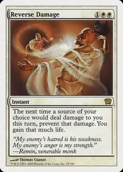 2x Reverse Damage 9th Edition HP MTG - Image 1